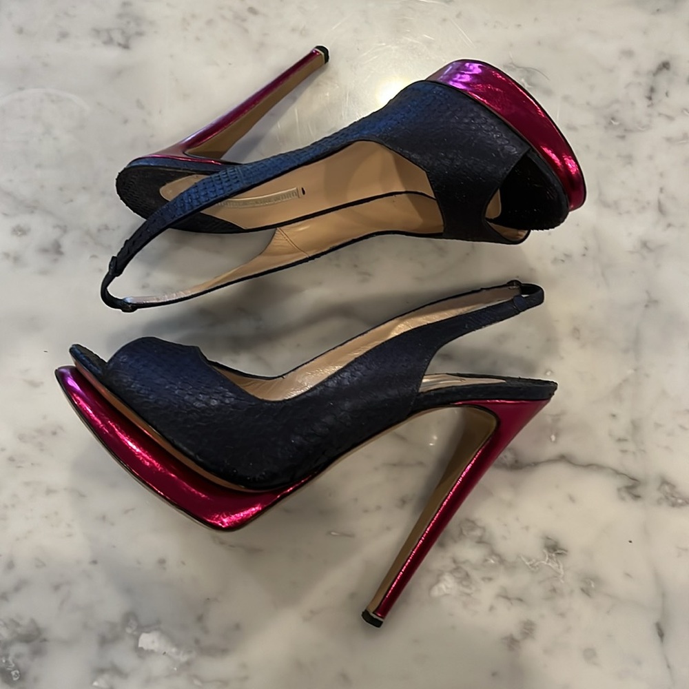 Nicholas Kirkwood
Python Platform Slingback Pump - Picture 9 of 13